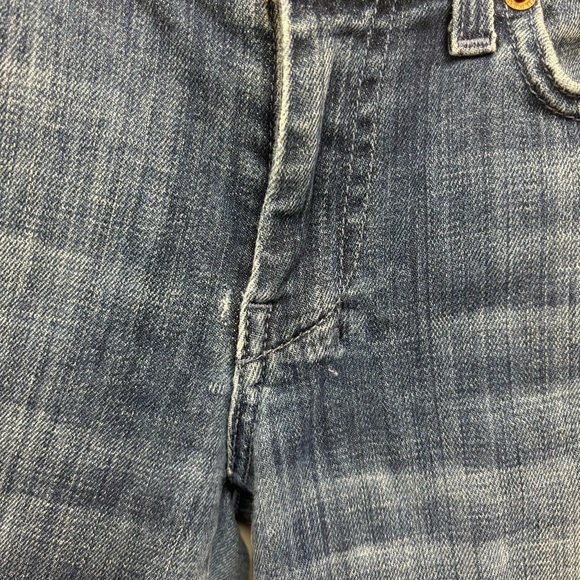 7 For All Mankind Cropped Dojo Jeans - Picture 7 of 14